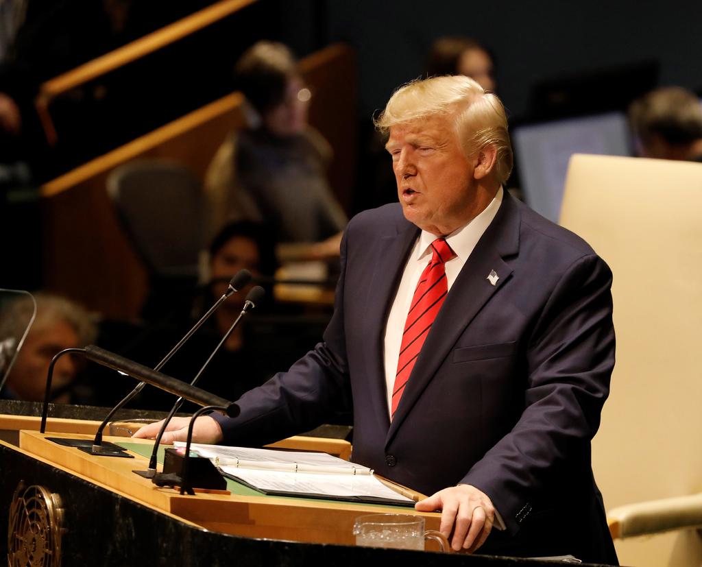 Lleva Trump política migratoria a la ONU