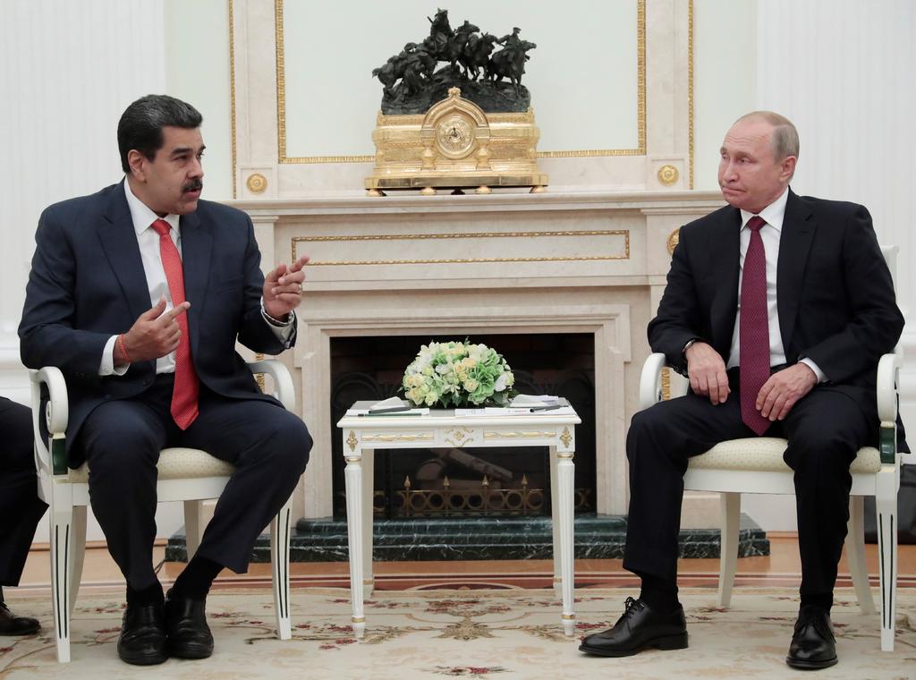 Reitera Putin a Maduro su apoyo