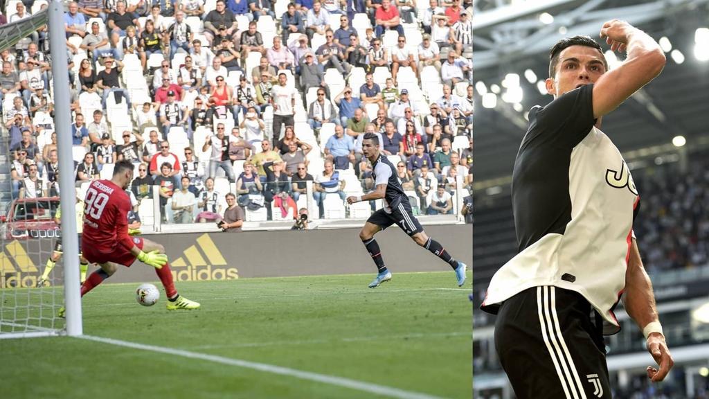 Anota Cristiano en victoria de Juventus ante Spal