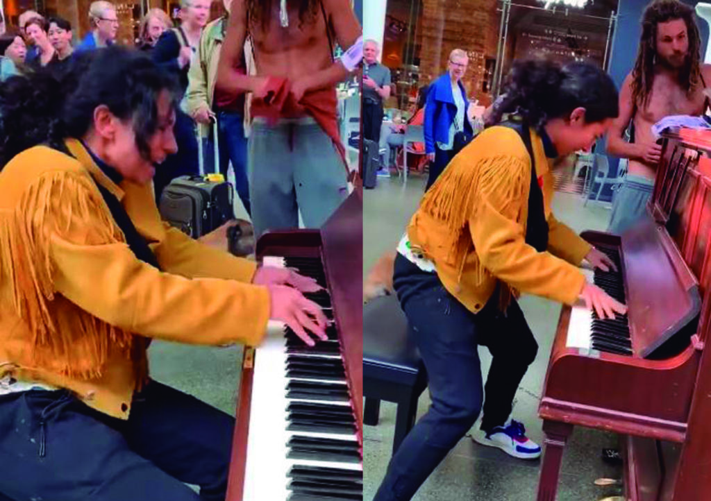 VIRAL: La pianista Flor Amargo cautivó a londinenses en la calle