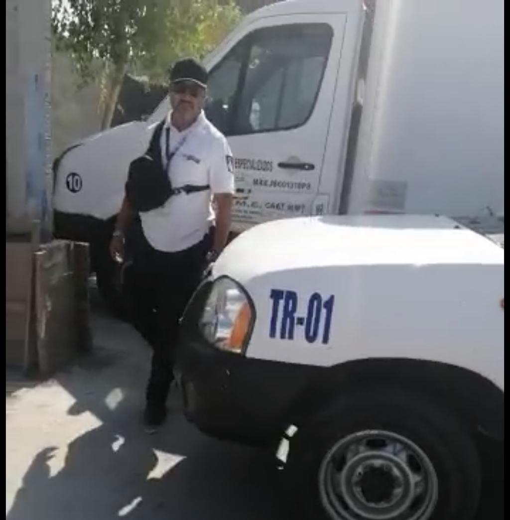 Captan en video a inspector de Vialidad golpear a chofer en Monclova