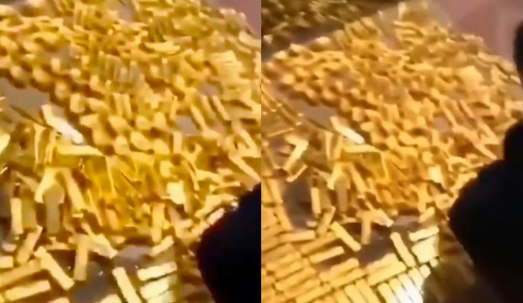 Encuentran más de 13 toneladas de oro en casa de exgobernador chino