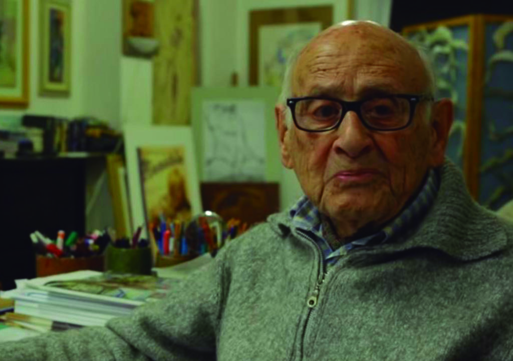 El youtuber de 105 años que enseña sobre el arte