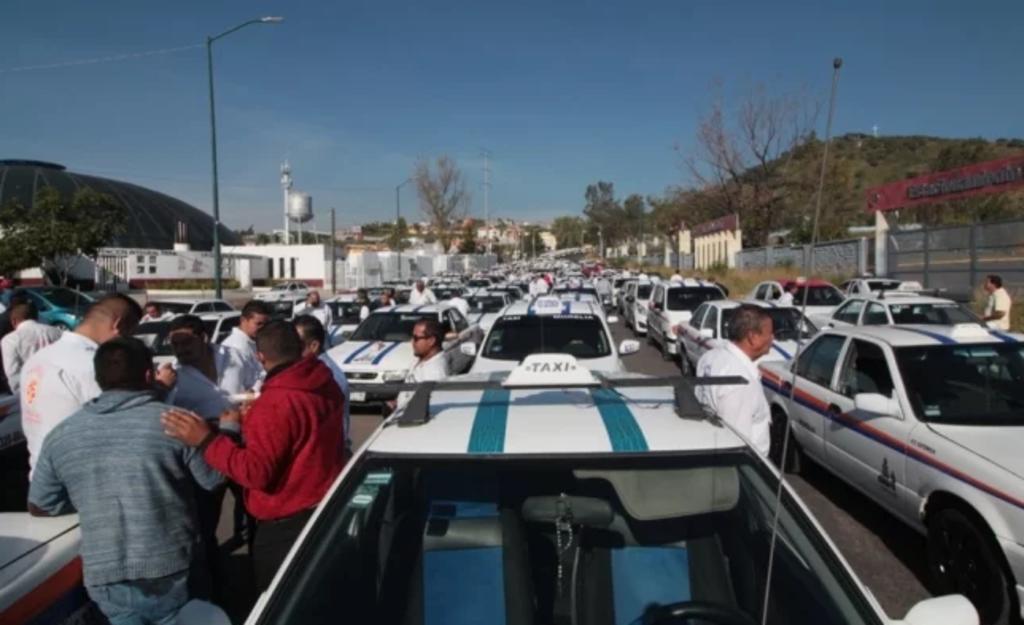 Taxistas en los estados se suman a protesta nacional