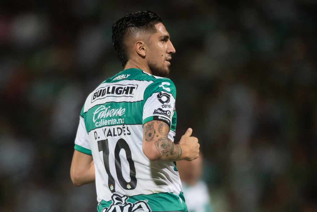 Santos Laguna confirma lesión muscular de Diego Valdés