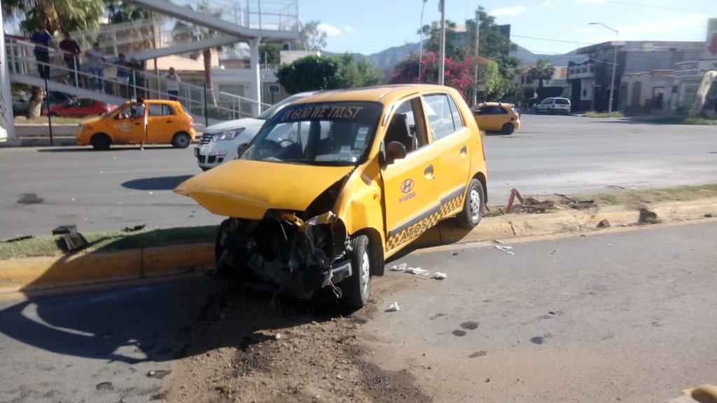 Se registra fuerte accidente en el bulevar Independencia