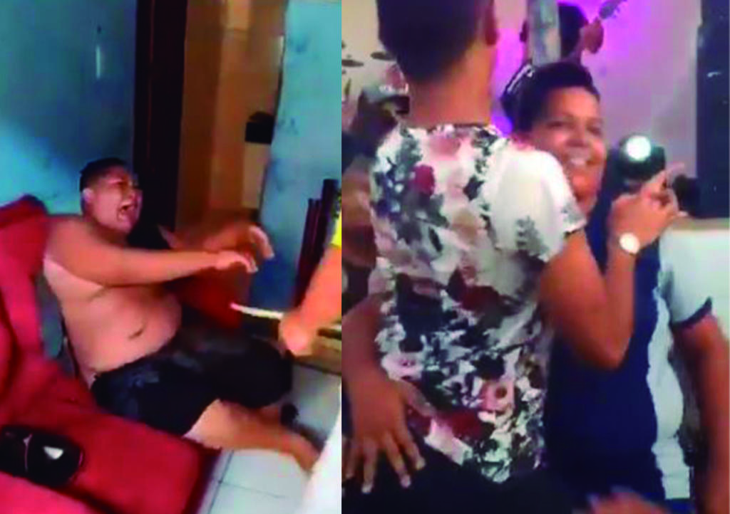 VIDEO: Padre homofóbico golpea a su hijo por bailar con homosexual