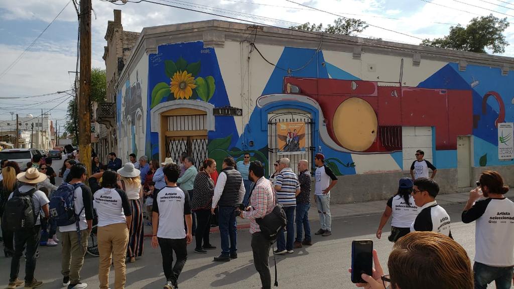 Inauguran proyecto Ciudad Mural Piedras Negras
