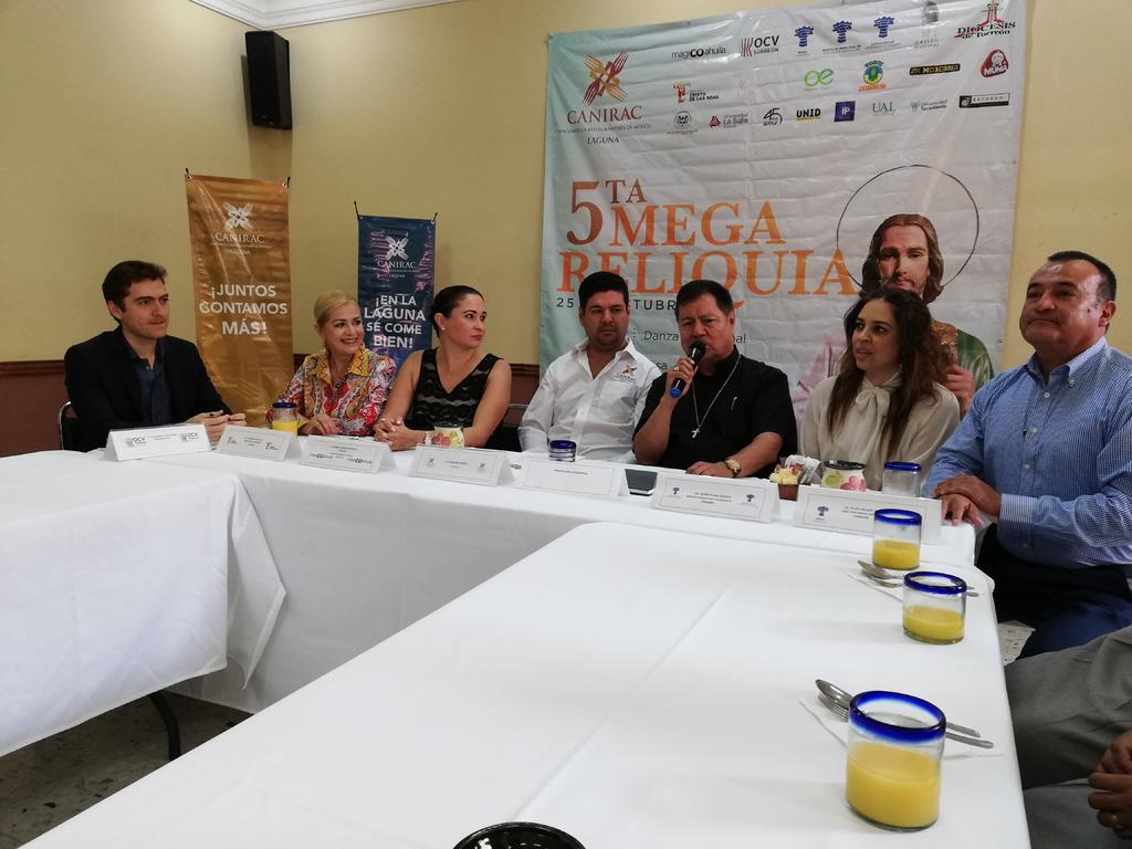 Invitan a la quinta edición de la Megareliquia en Torreón