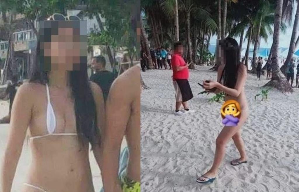 Turista es multada por portar revelador bikini en Filipinas