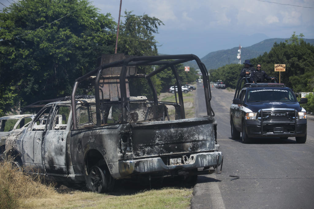 Filtran audios de emboscada a estatales en Aguililla, Michoacán