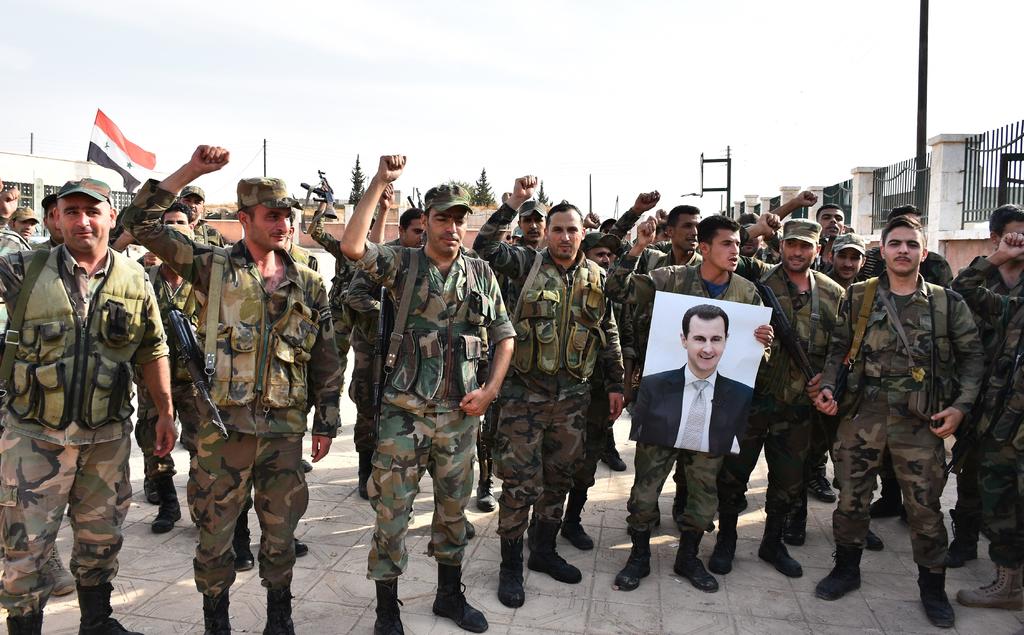 Tropas sirias y rusas entran en la estratégica ciudad fronteriza de Kobane