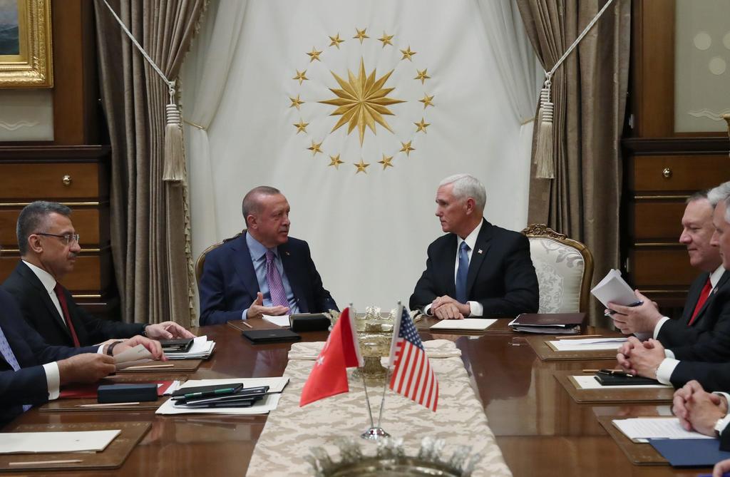 Pactan Turquía y EUA un cese al fuego en Siria