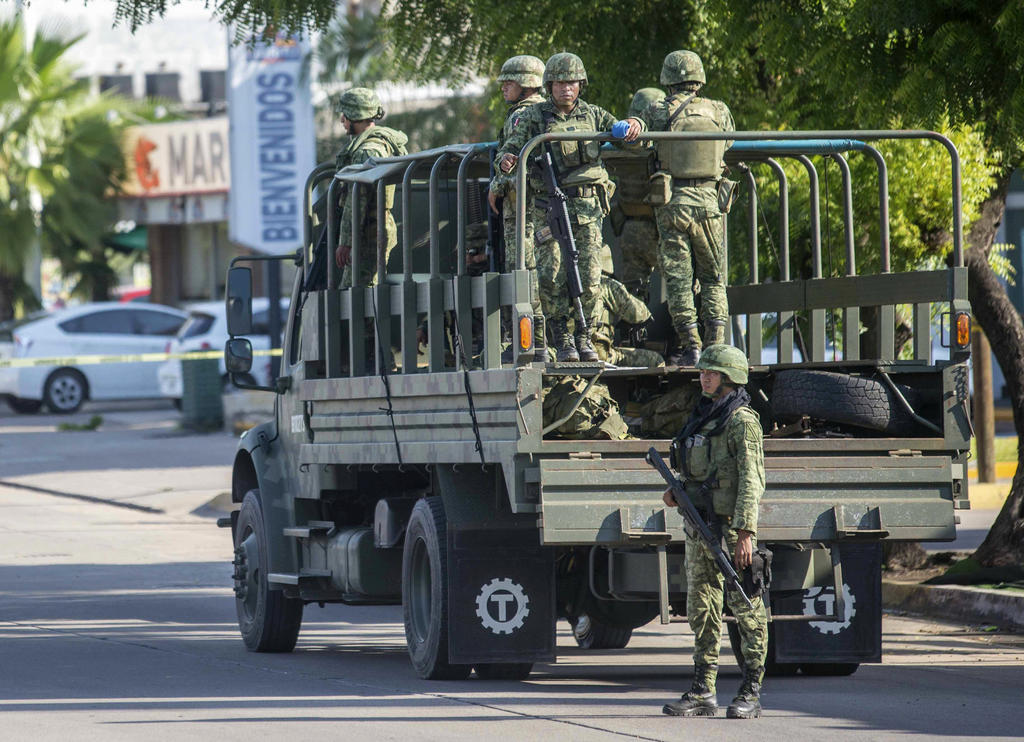 Despiden a elemento de Guardia Nacional fallecido en Culiacán