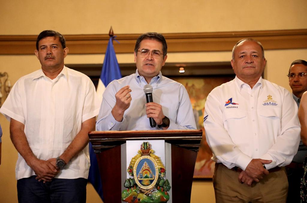 Responde presidente de Honduras a oposición