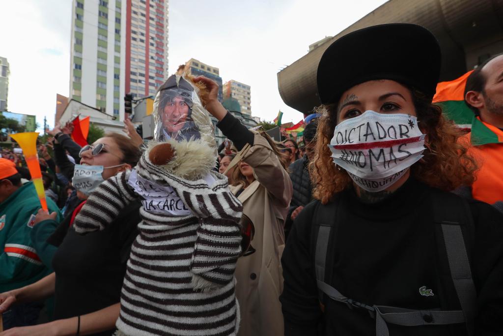 Protestas en Bolivia por conteos a favor de Morales