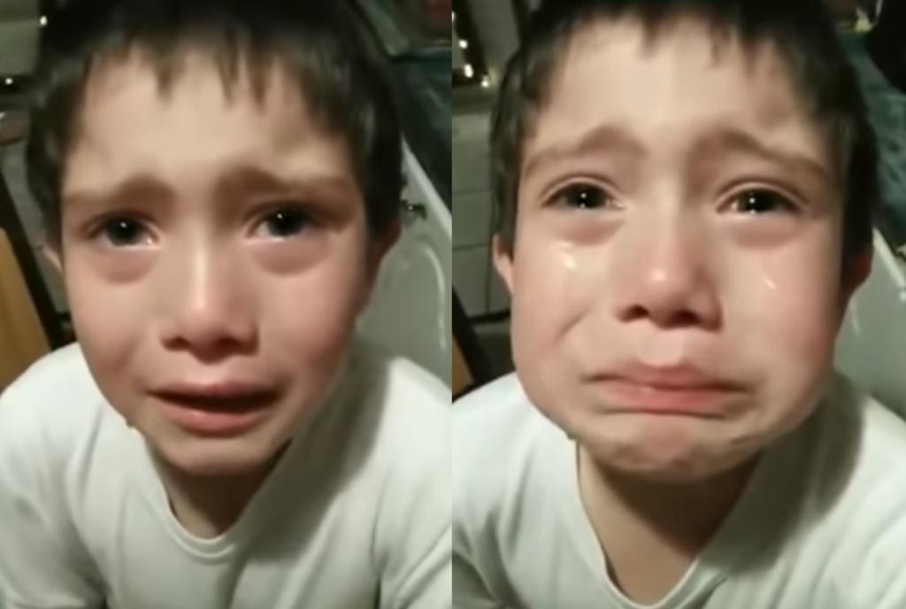Niño llora desconsolado porque mató a una hormiga y se vuelve viral