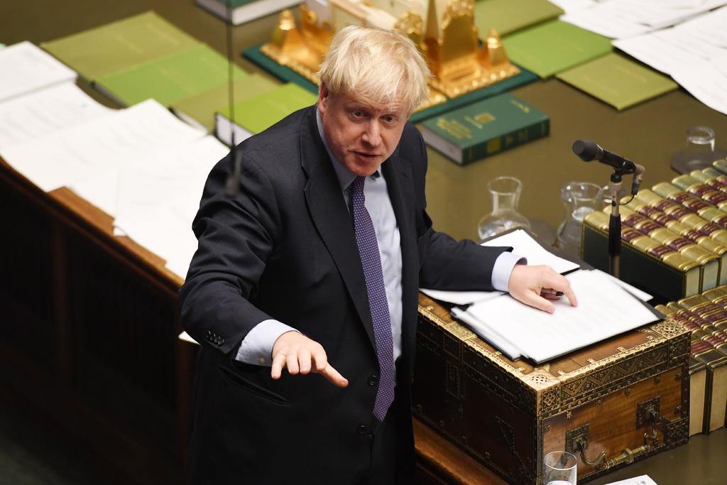 Johnson pone en 'pausa' la ratificación del acuerdo del 'brexit'