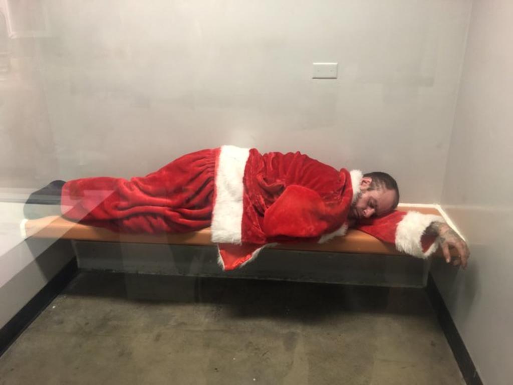 'Santa Claus' encarcelado se hace viral