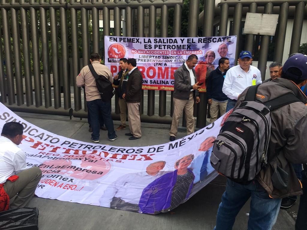 Demanda nuevo sindicato reconocimiento oficial de Pemex