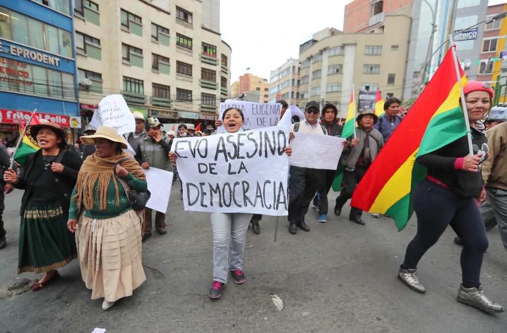 Protestas en Bolivia dejan al menos 57 detenidos y 29 heridos