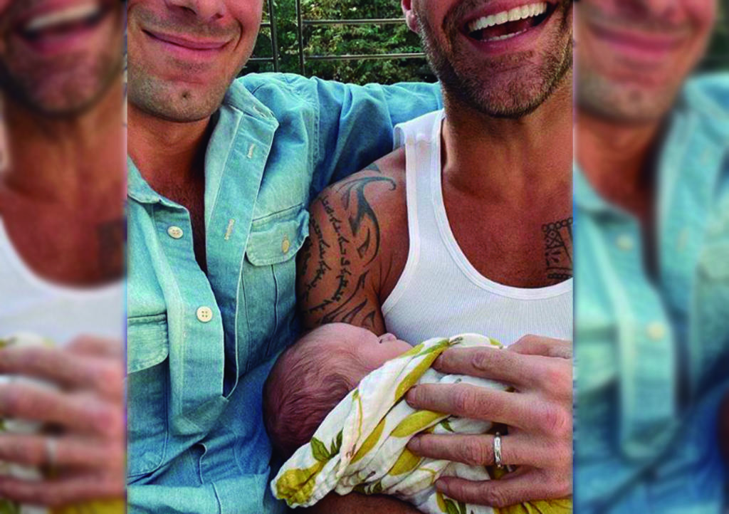 Ricky Martin y su esposo anuncian nacimiento de su cuarto hijo