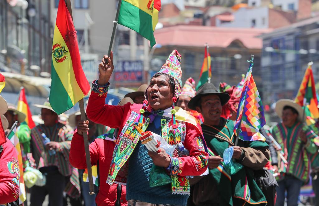 Seguidores de Evo Morales se manifiestan en Bolivia