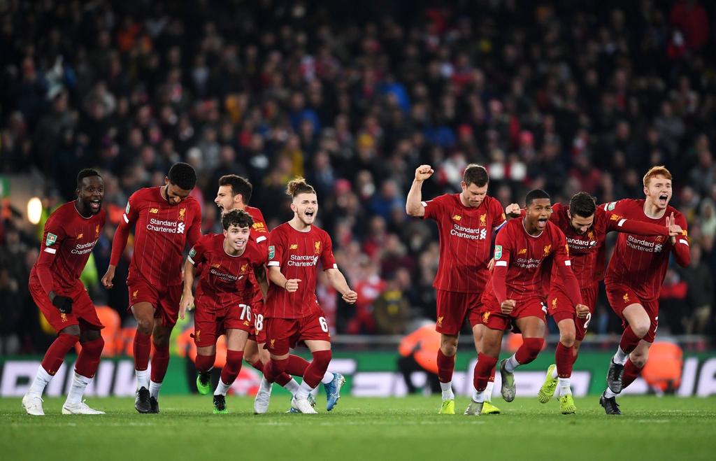 Liverpool elimina al Arsenal de la Copa de la Liga en Penales