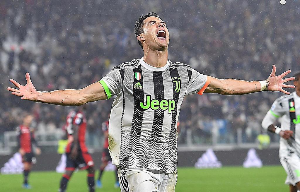 Cristiano Ronaldo salva a la Juventus y vence al Génova