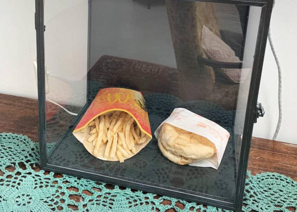 Hamburguesa McDonald’s tiene 10 años y parece casi intacta