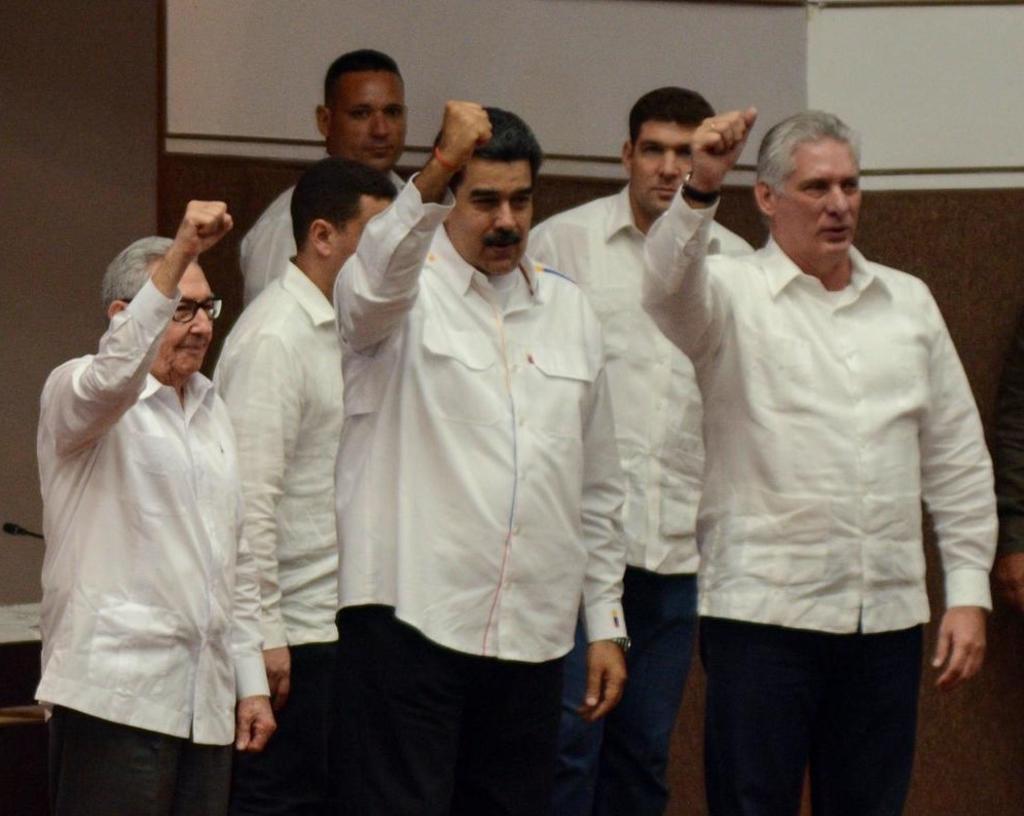 Maduro y Díaz-Canel llaman a aprovechar repunte de izquierda