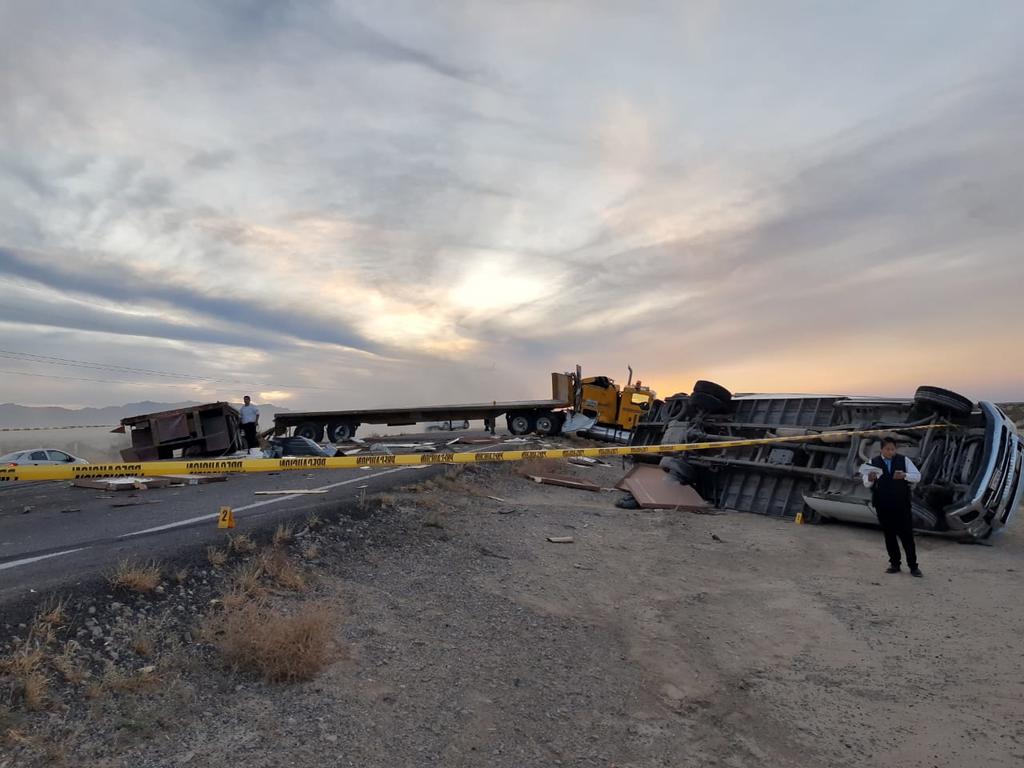 Accidente en carretera Saltillo-Torreón deja un muerto