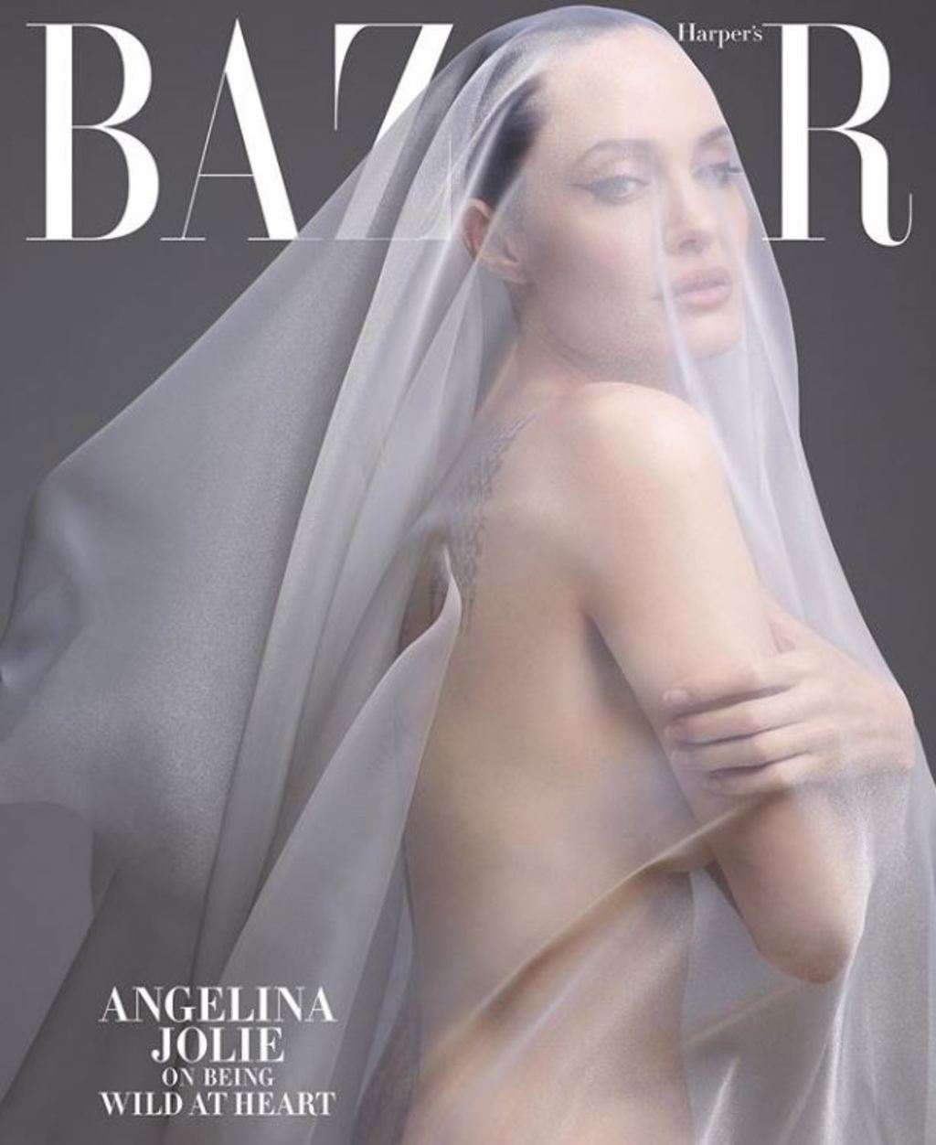 Desnuda Angelina Jolie su alma en revista