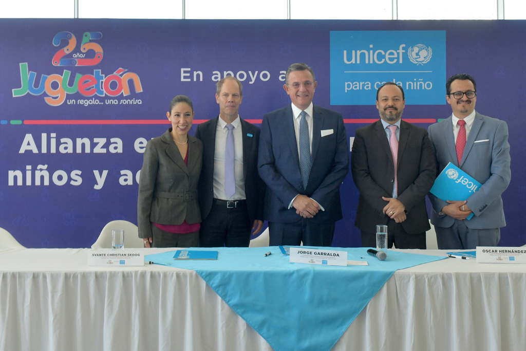 Juguetón y UNICEF firman una alianza