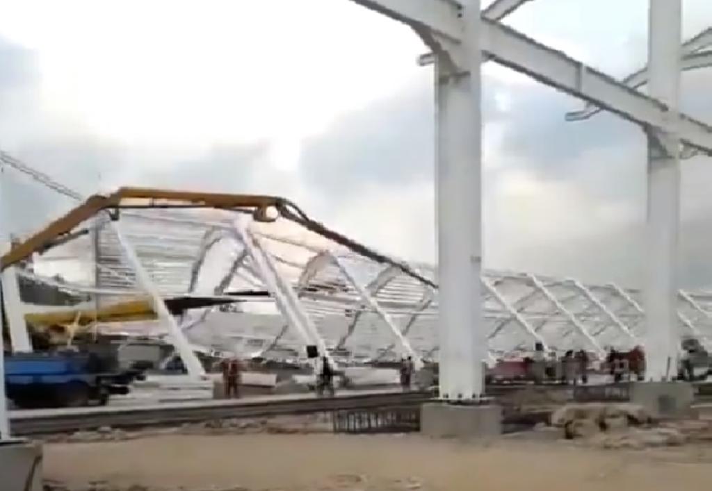 Falso el video que muestra 'colapso' en Santa Lucía, informa SEDENA