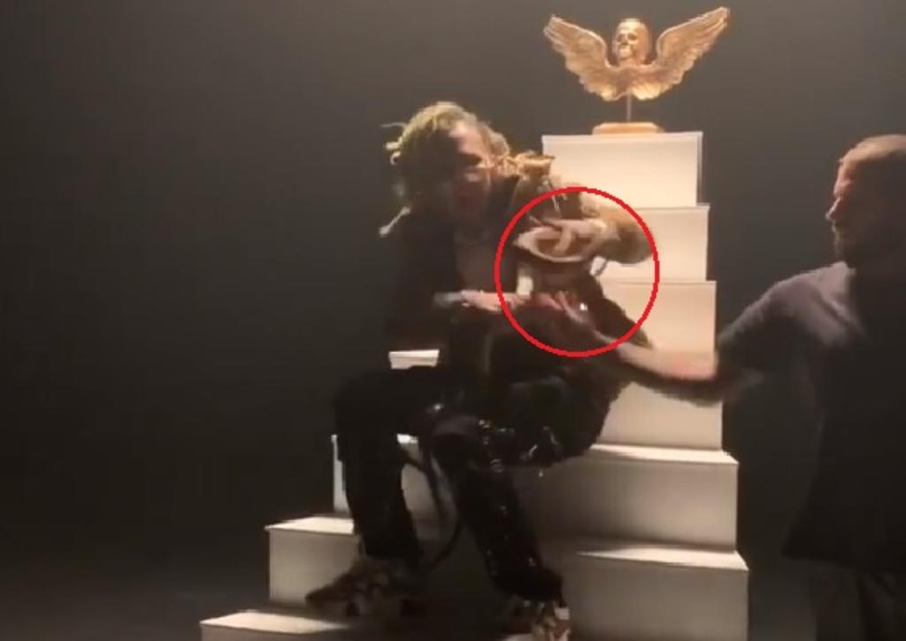 El rapero Lil Pump es mordido por una serpiente durante rodaje de videoclip