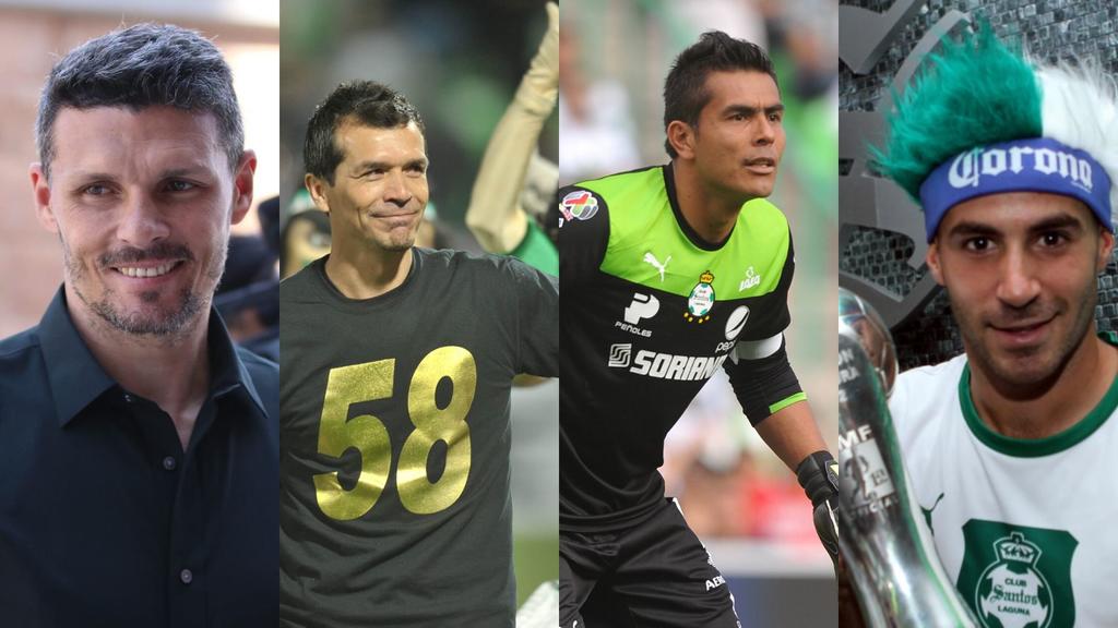 Exjugadores del Santos celebran 10 años del Estadio Corona