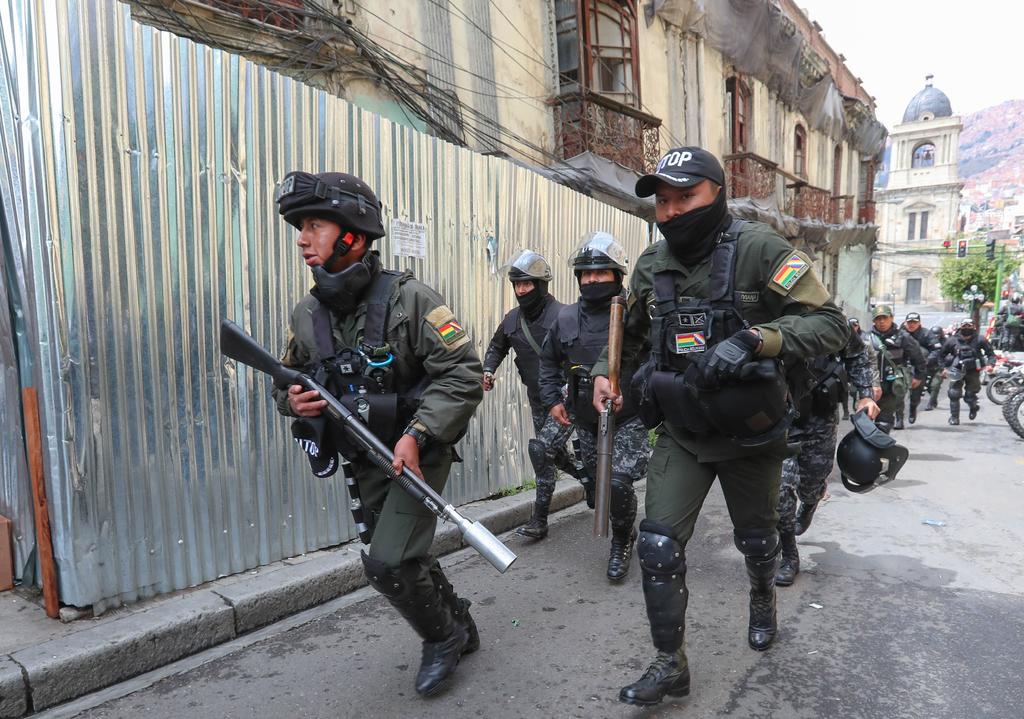 La Policía pide que intervenga el ejército por la grave situación en Bolivia