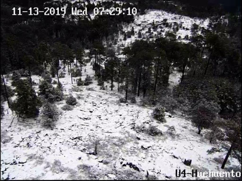 Registran ligeras nevadas en municipios de Durango