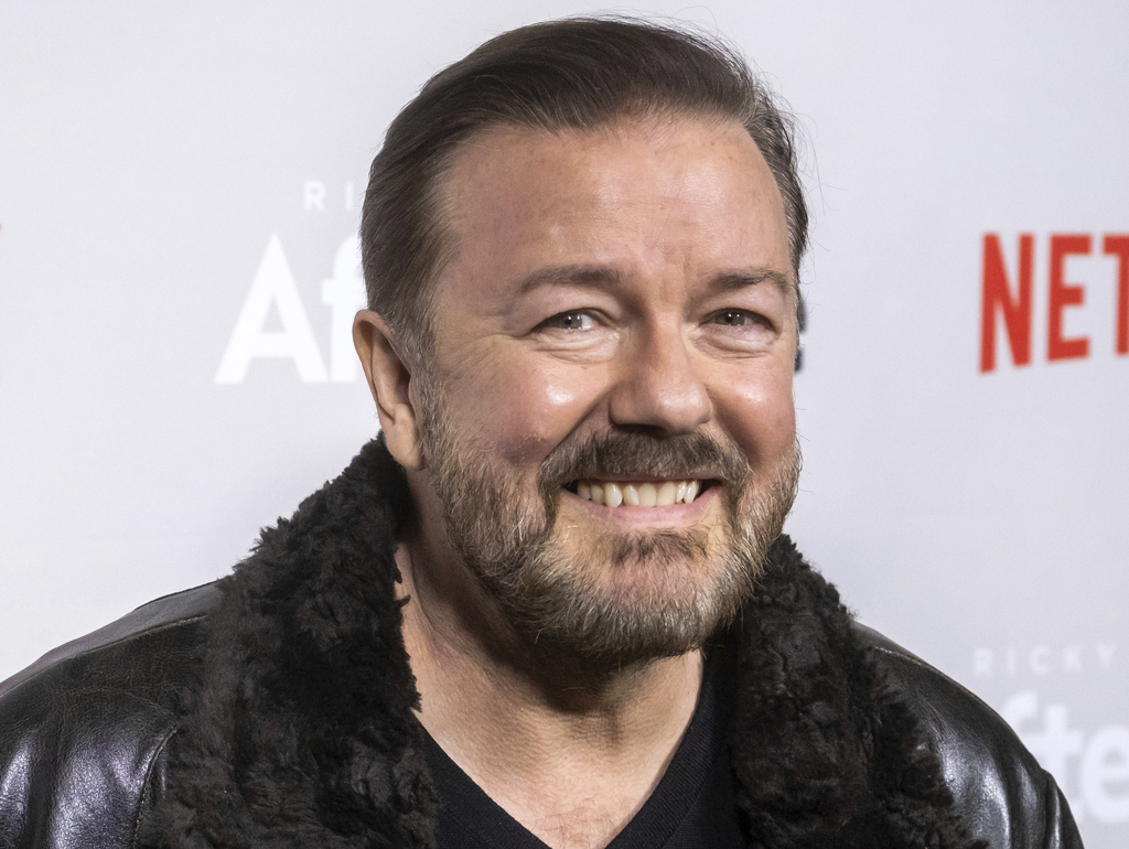 Ricky Gervais regresa a conducir los Globos de Oro