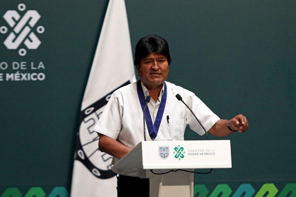 Condena Morales reconocimiento de Trump a presidenta interina Áñez en Bolivia