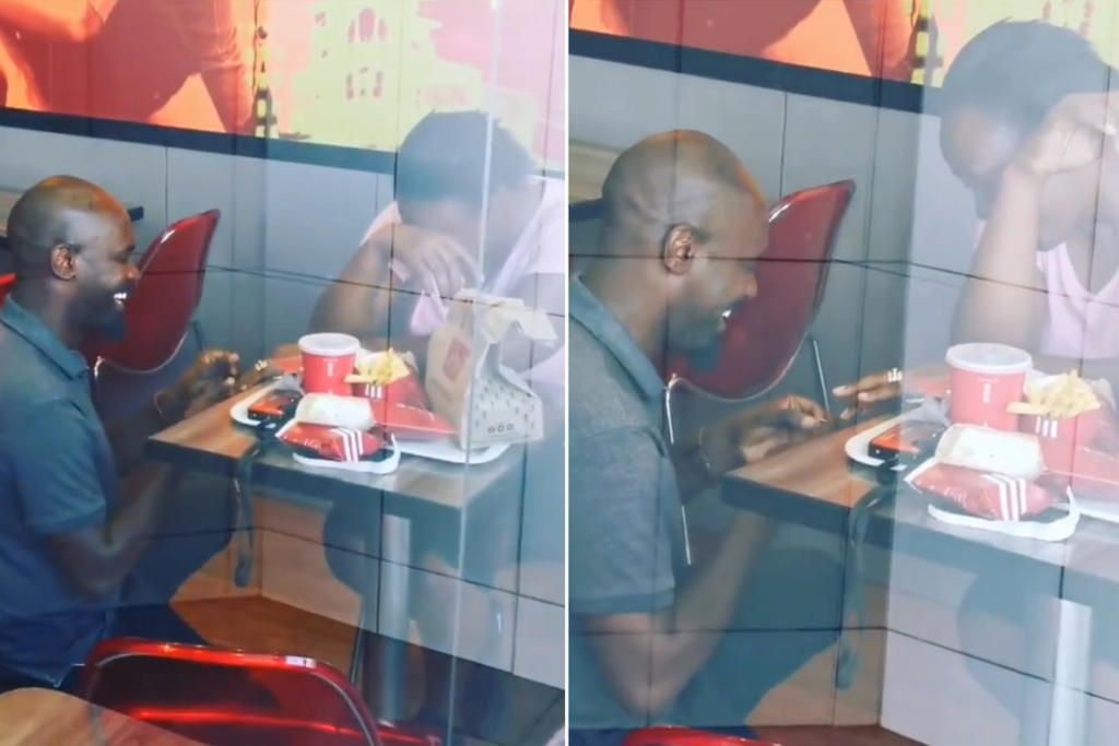 Le propone matrimonio a su novia en restaurante KFC