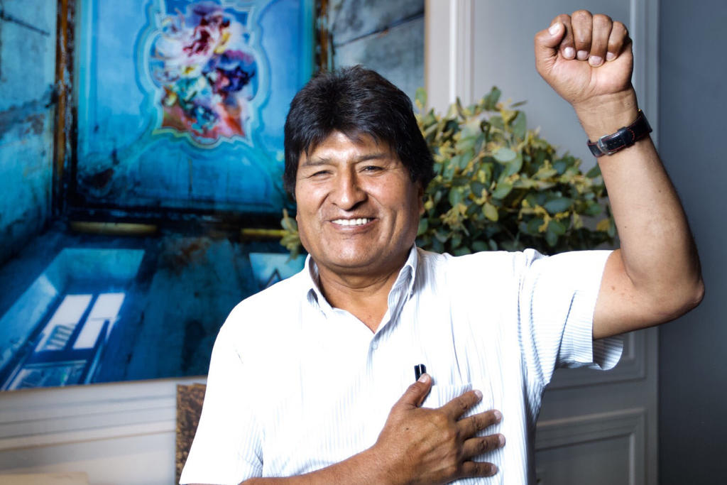 No me arrepiento de buscar un nuevo periodo: Evo Morales