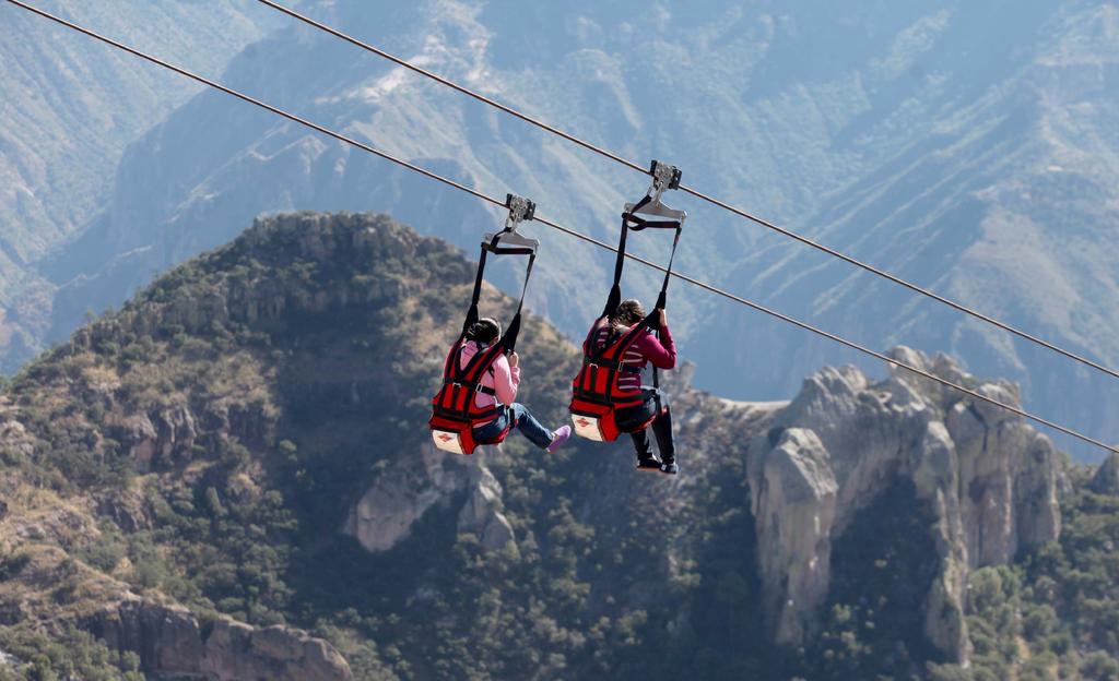 ‘Zip Rider’, la tirolesa más grande del mundo ubicada en Chihuahua