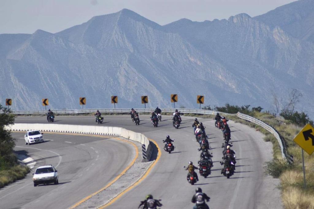 Más de 4,800 motociclistas recorrieron Coahuila