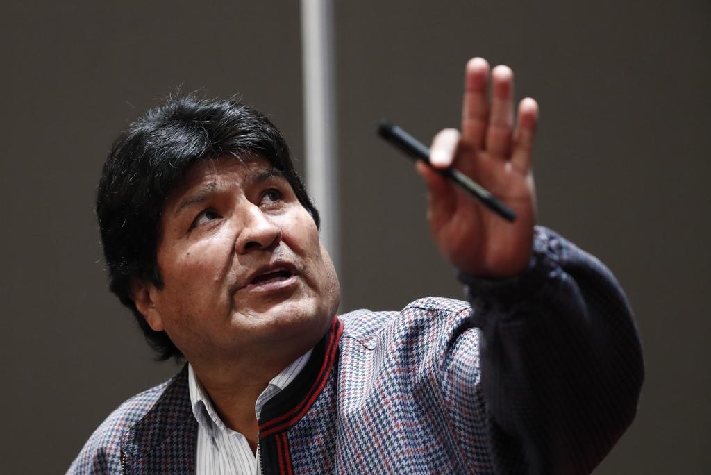 Acusa Evo Morales represión a sus 'hermanos y hermanas' en Bolivia