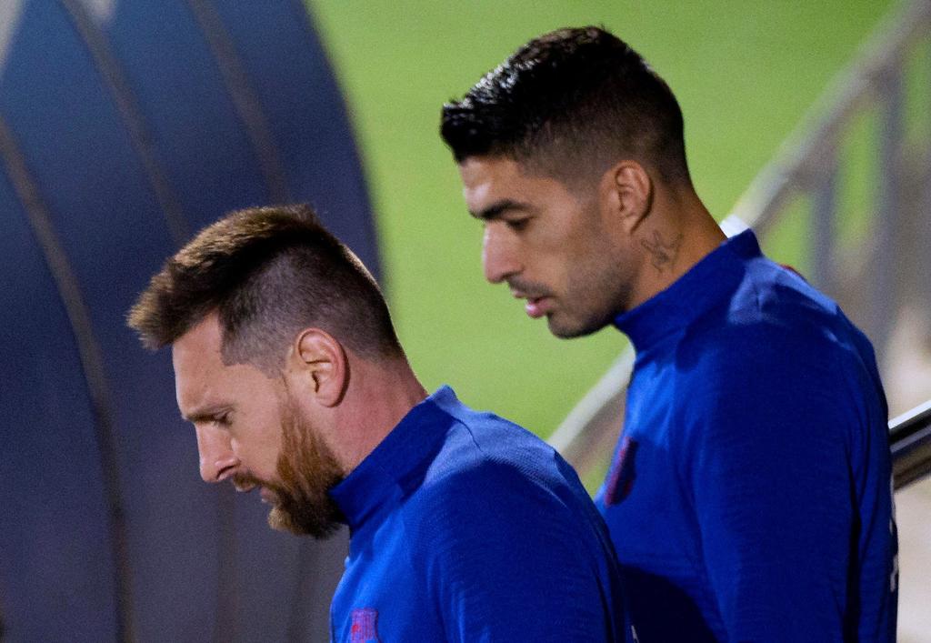 Messi y Suárez reportan con el Barcelona