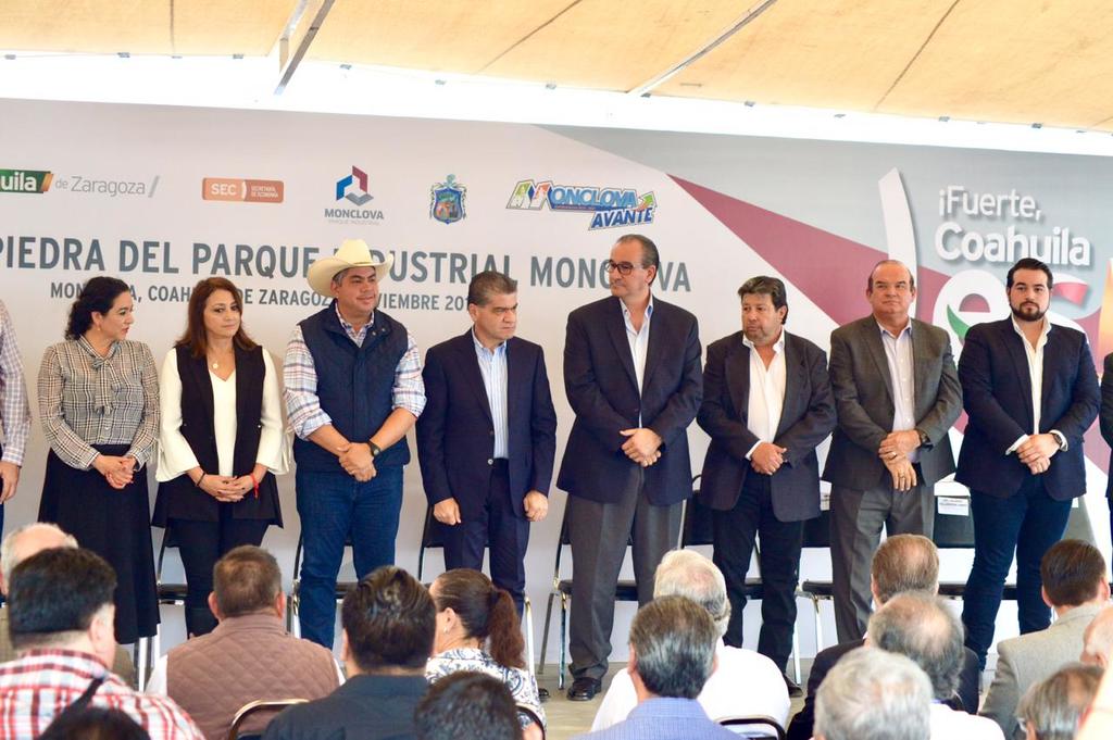 Invierten 1,335 mdp en nuevo Parque Industrial Monclova