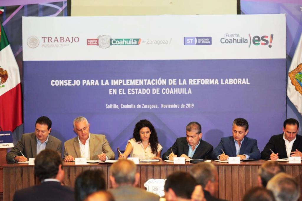 Presentan órgano para implementar la Reforma Laboral en Coahuila