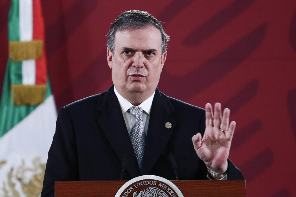 México no admitirá violaciones a soberanía, advierte Ebrard